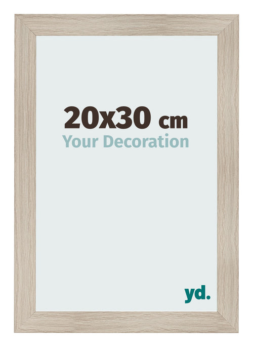 Cornice 20x30cm Rovere Rustico MDF Pisa Davanti Dimensione | Yourdecoration.it