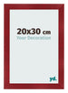 Cornice 20x30cm Vino Rosso Spazzato MDF Pisa Davanti Dimensione | Yourdecoration.it