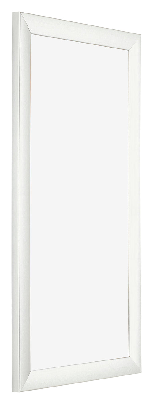 Cornice 20x40cm Bianco Vintage MDF Pisa Davanti Obliquo | Yourdecoration.it