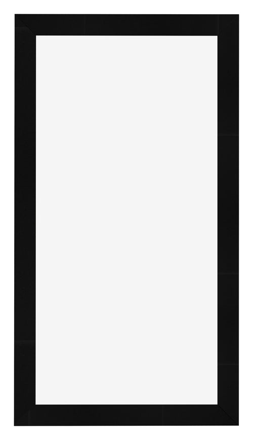 Cornice 20x40cm Nero Argento Lucido MDF Pisa Davanti | Yourdecoration.it