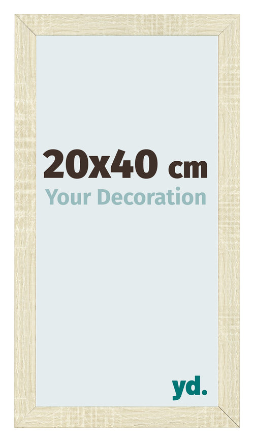 Cornice 20x40cm Rovere MDF Pisa Davanti Dimensione | Yourdecoration.it