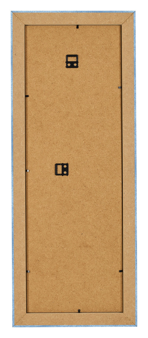 Cornice 20x60cm Blu Acceso Spazzato MDF Pisa Retro | Yourdecoration.it