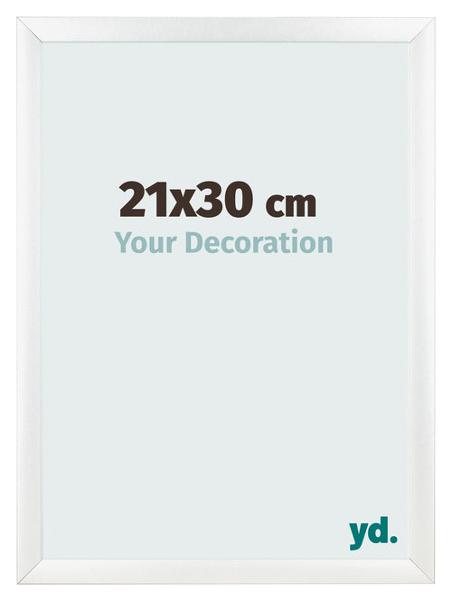 Cornice 21x30cm Bianco Vintage MDF Pisa Davanti Dimensione | Yourdecoration.it