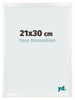 Cornice 21x30cm Bianco Vintage MDF Pisa Davanti Dimensione | Yourdecoration.it