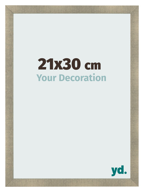 Cornice 21x30cm Oro Vintage MDF Pisa Davanti Dimensione | Yourdecoration.it