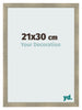Cornice 21x30cm Oro Vintage MDF Pisa Davanti Dimensione | Yourdecoration.it