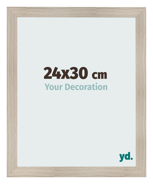 Cornice 24x30cm Rovere Rustico MDF Pisa Davanti Dimensione | Yourdecoration.it