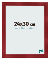 Cornice 24x30cm Vino Rosso Spazzato MDF Pisa Davanti Dimensione | Yourdecoration.it