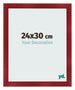 Cornice 24x30cm Vino Rosso Spazzato MDF Pisa Davanti Dimensione | Yourdecoration.it