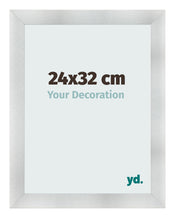 Cornice 24x32cm Alluminio Spazzolato MDF Pisa Davanti Dimensione | Yourdecoration.it