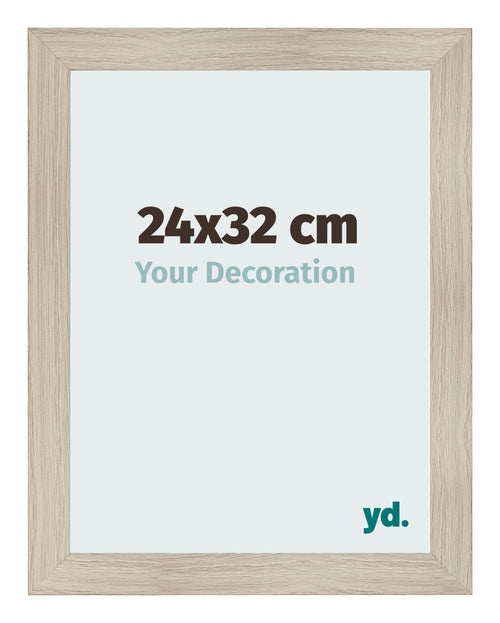 Cornice 24x32cm Rovere Rustico MDF Pisa Davanti Dimensione | Yourdecoration.it