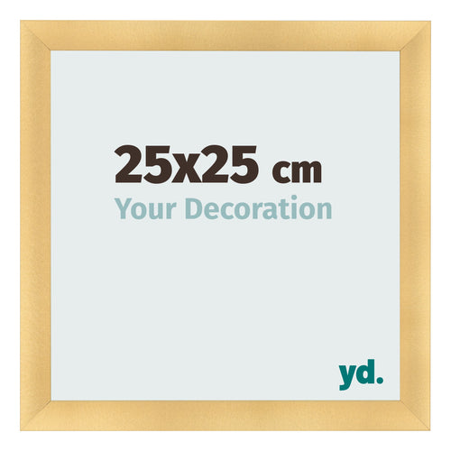 Cornice 25x25cm Oro Vintage MDF Pisa Davanti Dimensione | Yourdecoration.it