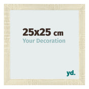 Cornice 25x25cm Rovere MDF Pisa Davanti Dimensione | Yourdecoration.it