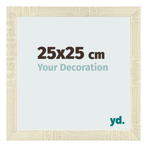 Cornice 25x25cm Rovere MDF Pisa Davanti Dimensione | Yourdecoration.it