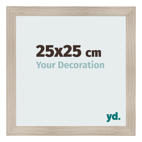 Cornice 25x25cm Rovere Rustico MDF Pisa Davanti Dimensione | Yourdecoration.it