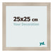 Cornice 25x25cm Rovere Rustico MDF Pisa Davanti Dimensione | Yourdecoration.it