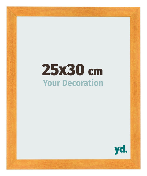 Cornice 25x30cm Arancione MDF Pisa Davanti Dimensione | Yourdecoration.it
