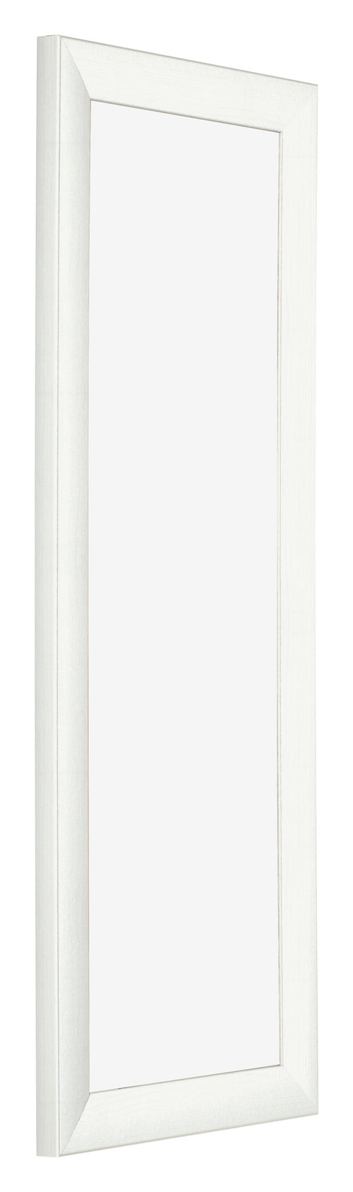 Cornice 25x75cm Bianco Vintage MDF Pisa Davanti Obliquo | Yourdecoration.it