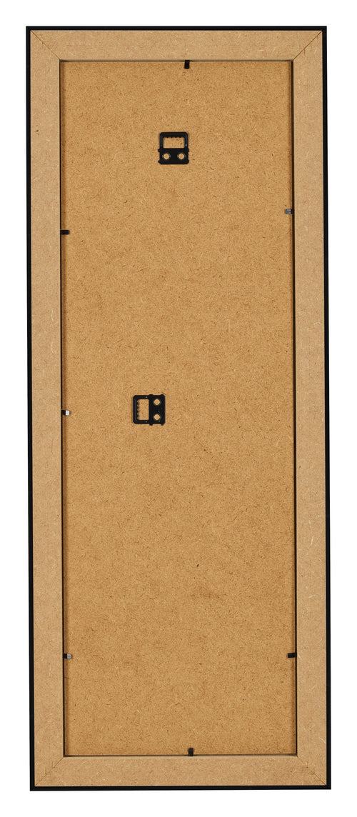 Cornice 25x75cm Nero Argento Lucido MDF Pisa Retro | Yourdecoration.it