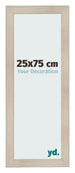 Cornice 25x75cm Rovere Rustico MDF Pisa Davanti Dimensione | Yourdecoration.it