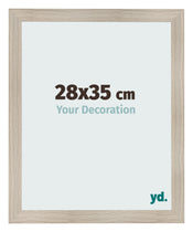 Cornice 28x35cm Rovere Rustico MDF Pisa Davanti Dimensione | Yourdecoration.it
