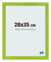 Cornice 28x35cm Verde MDF Pisa Davanti Dimensione | Yourdecoration.it