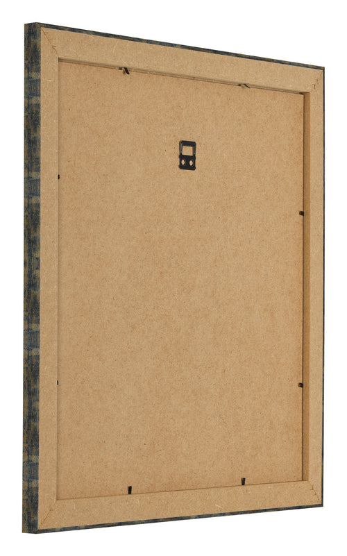 Cornice 30x30cm Blu Oro Fondente MDF Pisa Retro Obliquo | Yourdecoration.it