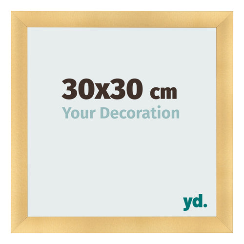 Cornice 30x30cm Oro Vintage MDF Pisa Davanti Dimensione | Yourdecoration.it