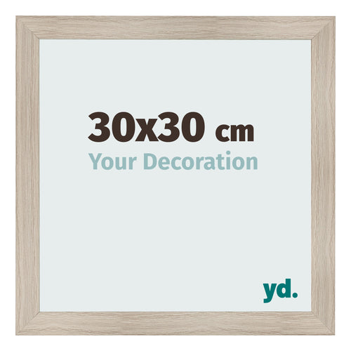 Cornice 30x30cm Rovere Rustico MDF Pisa Davanti Dimensione | Yourdecoration.it