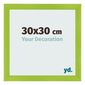 Cornice 30x30cm Verde MDF Pisa Davanti Dimensione | Yourdecoration.it