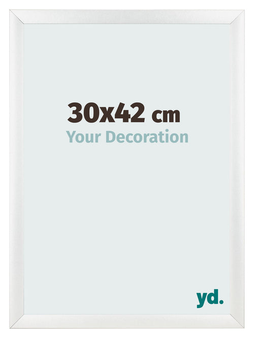 Cornice 30x42cm Bianco Vintage MDF Pisa Davanti Dimensione | Yourdecoration.it