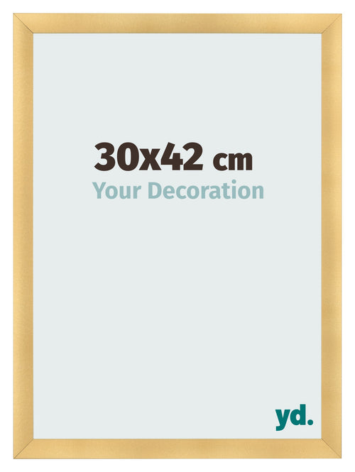 Cornice 30x42cm Oro Vintage MDF Pisa Davanti Dimensione | Yourdecoration.it