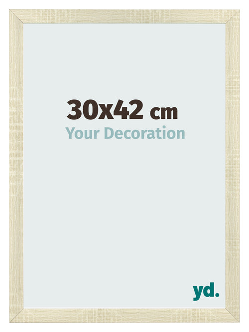 Cornice 30x42cm Rovere MDF Pisa Davanti Dimensione | Yourdecoration.it