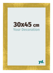 Cornice 30x45cm Oro Vintage MDF Pisa Davanti Dimensione | Yourdecoration.it
