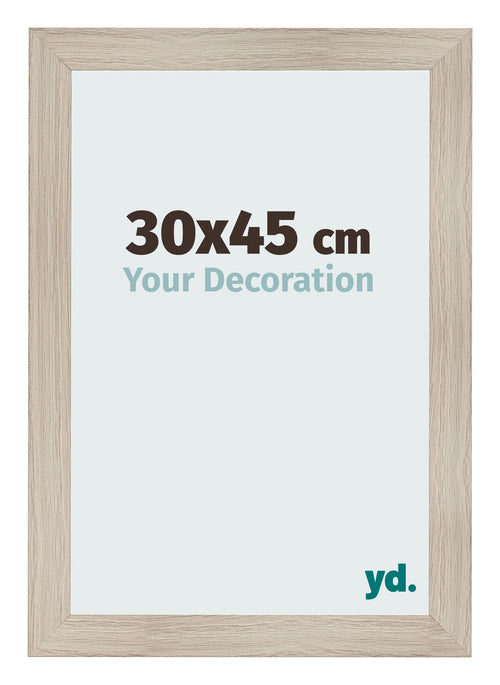 Cornice 30x45cm Rovere Rustico MDF Pisa Davanti Dimensione | Yourdecoration.it