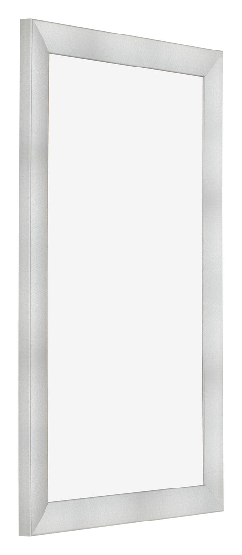 Cornice 30x50cm Alluminio Spazzolato MDF Pisa Davanti Obliquo | Yourdecoration.it