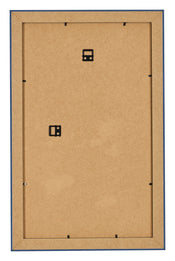 Cornice 30x50cm Blu Scuro Spazzato MDF Pisa Retro | Yourdecoration.it