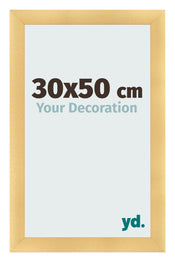 Cornice 30x50cm Oro Vintage MDF Pisa Davanti Dimensione | Yourdecoration.it