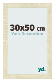 Cornice 30x50cm Rovere MDF Pisa Davanti Dimensione | Yourdecoration.it