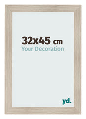 Cornice 32x45cm Rovere Rustico MDF Pisa Davanti Dimensione | Yourdecoration.it