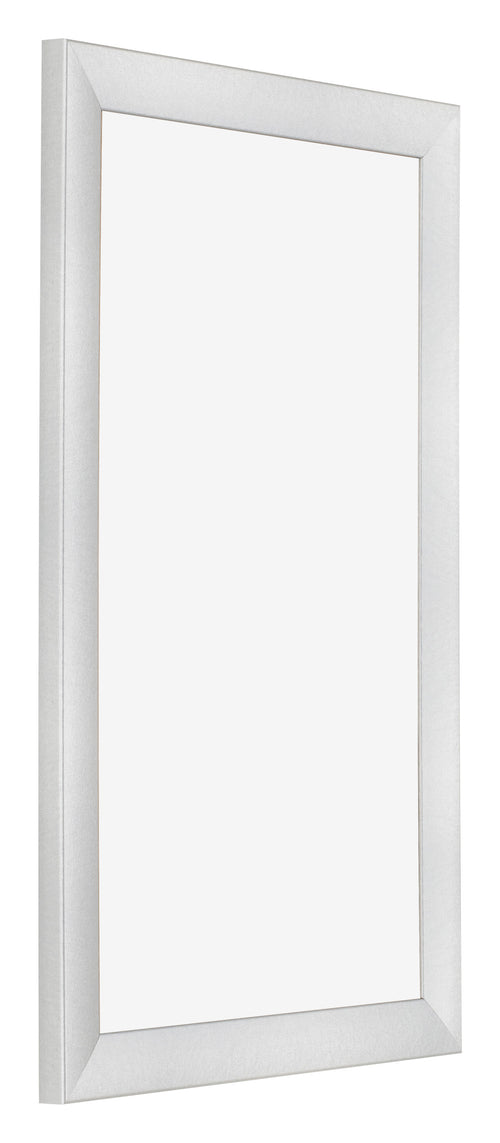 Cornice 33x48cm Argento Nero Spazzato MDF Pisa Davanti Obliquo | Yourdecoration.it