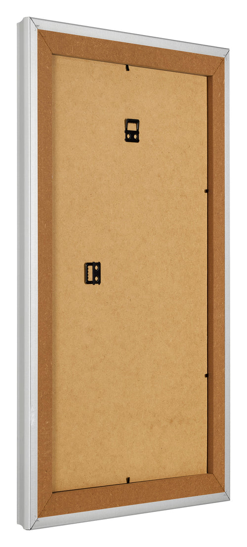 Cornice 33x48cm Bianco Spazzato MDF Lazio Retro Obliquo | Yourdecoration.it