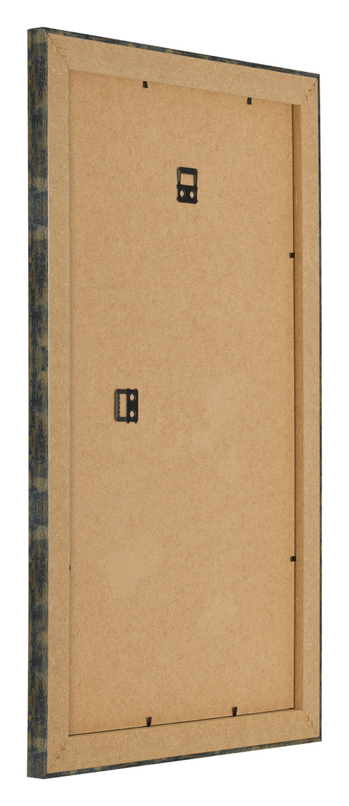 Cornice 33x48cm Blu Oro Fondente MDF Pisa Retro Obliquo | Yourdecoration.it