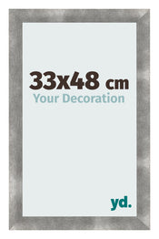 Cornice 33x48cm Metallo Vintage MDF Pisa Davanti Dimensione | Yourdecoration.it