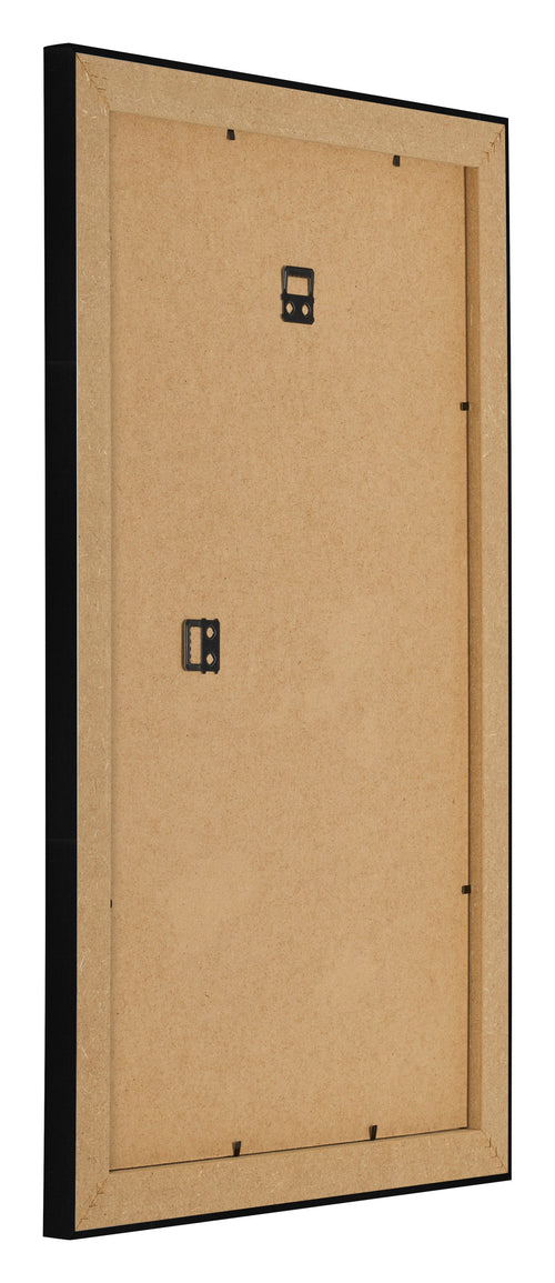 Cornice 33x48cm Nero Argento Lucido MDF Pisa Retro Obliquo | Yourdecoration.it