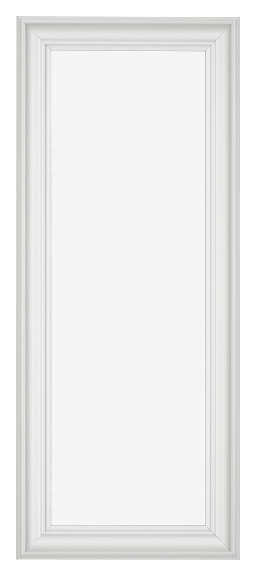 Cornice 33x98cm Bianco Spazzato MDF Lazio Davanti | Yourdecoration.it