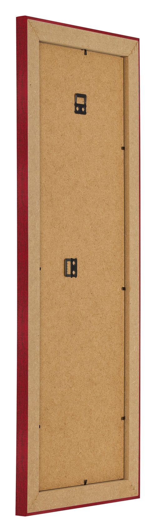 Cornice 33x98cm Vino Rosso Spazzato MDF Pisa Retro Obliquo | Yourdecoration.it