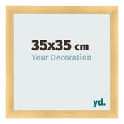 Cornice 35x35cm Oro Vintage MDF Pisa Davanti Dimensione | Yourdecoration.it