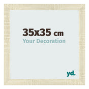Cornice 35x35cm Rovere MDF Pisa Davanti Dimensione | Yourdecoration.it