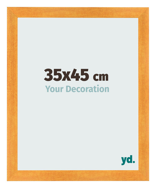 Cornice 35x45cm Arancione MDF Pisa Davanti Dimensione | Yourdecoration.it